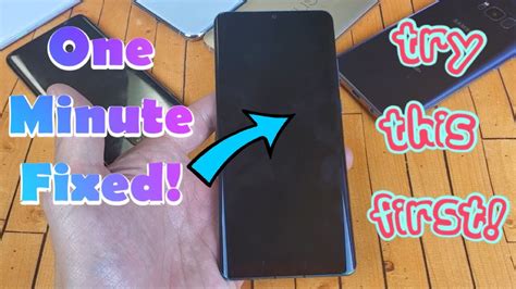 How to fix Huawei P30 Black Screen of Death .